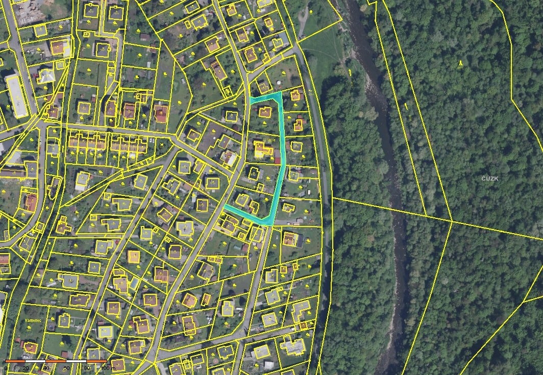 1/9 podíl na pozemku LV 2981, ostatní plocha v obci Frýdlant nad Ostravicí, okres Frýdek-Místek