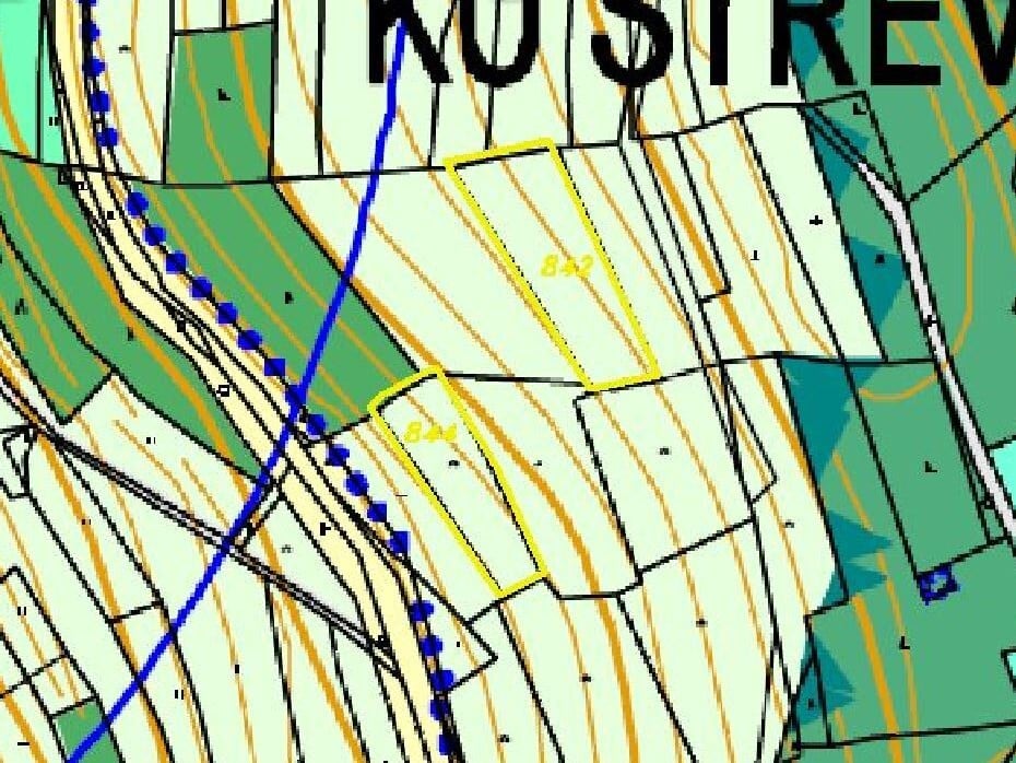 Pozemky o velikosti 2949m2, Střevelná