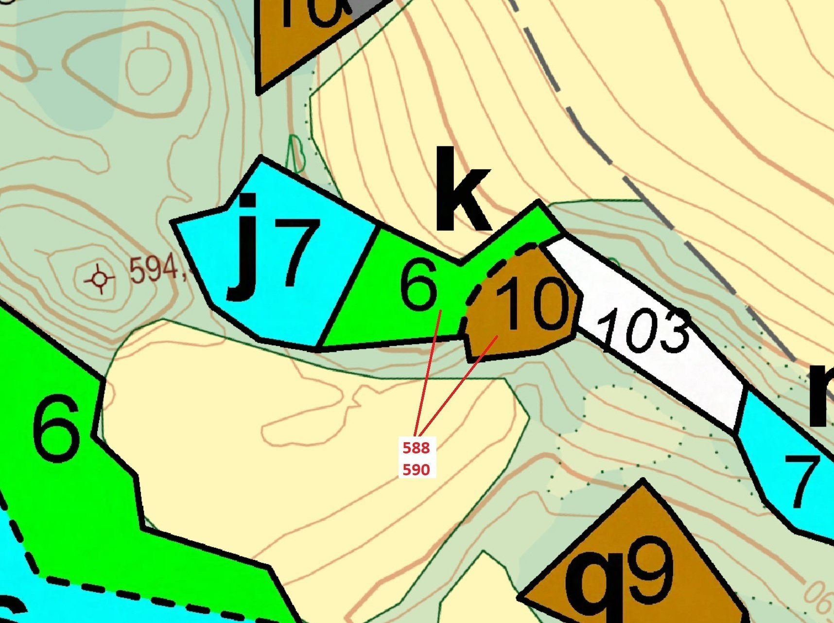 Lesní pozemek o výměře 1 922 m2, podíl 1/1, k.ú. Zavlekov, okres Plzeňský kraj