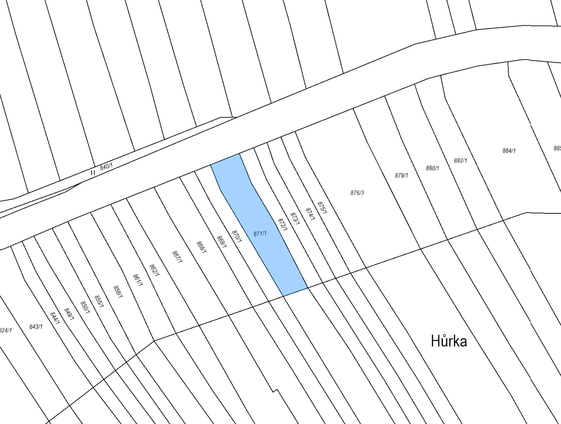 Orná půda o výměře 572 m2, podíl 1/1, k.ú. Janovice nad Úhlavou, okres Klatovy