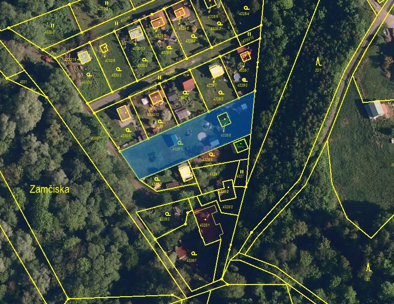 1/2 Rekreační chaty a zahrady, LV 1400 v obci Frýdlant nad Ostravicí, okres Frýdek-Místek