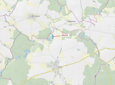 Prodej pozemku, les, 17 171 m²