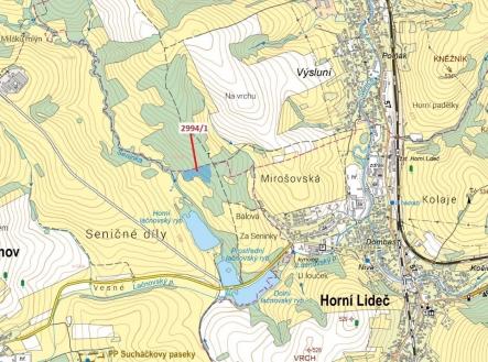 Prodej pozemku, les, 15 135 m²