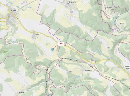 Prodej pozemku, les, 1 995 m²