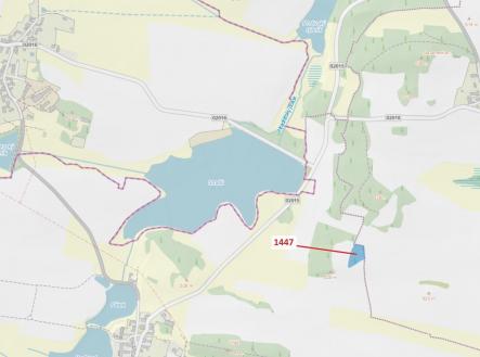 Prodej pozemku, les, 4 542 m²