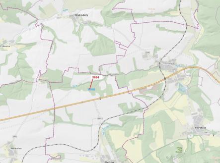 Prodej pozemku, les, 7 695 m²