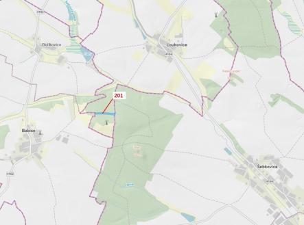 Prodej pozemku, les, 7 796 m²