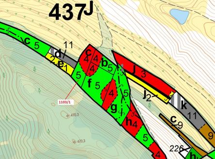 Prodej pozemku, les, 3 474 m²
