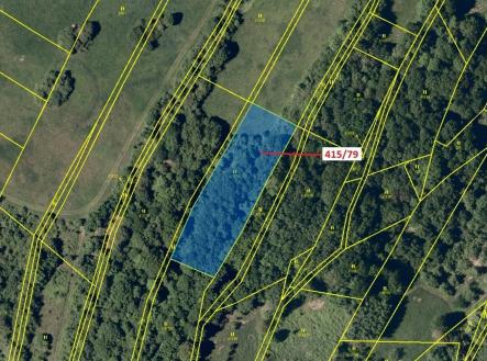 Prodej pozemku, trvalý travní porost, 2 523 m²