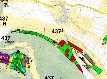 Prodej pozemku, les, 5 233 m²