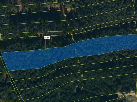 Prodej pozemku, les, 5 755 m²