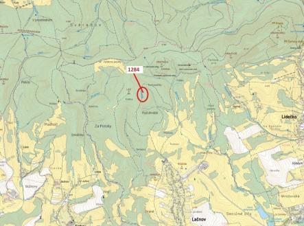 Prodej pozemku, les, 3 805 m²