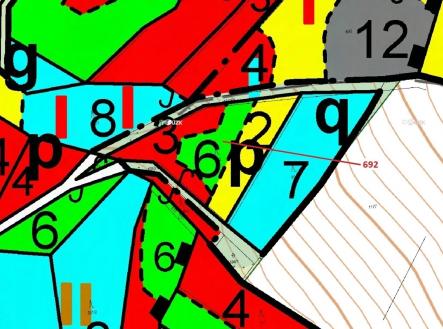 Prodej pozemku, les, 2 947 m²