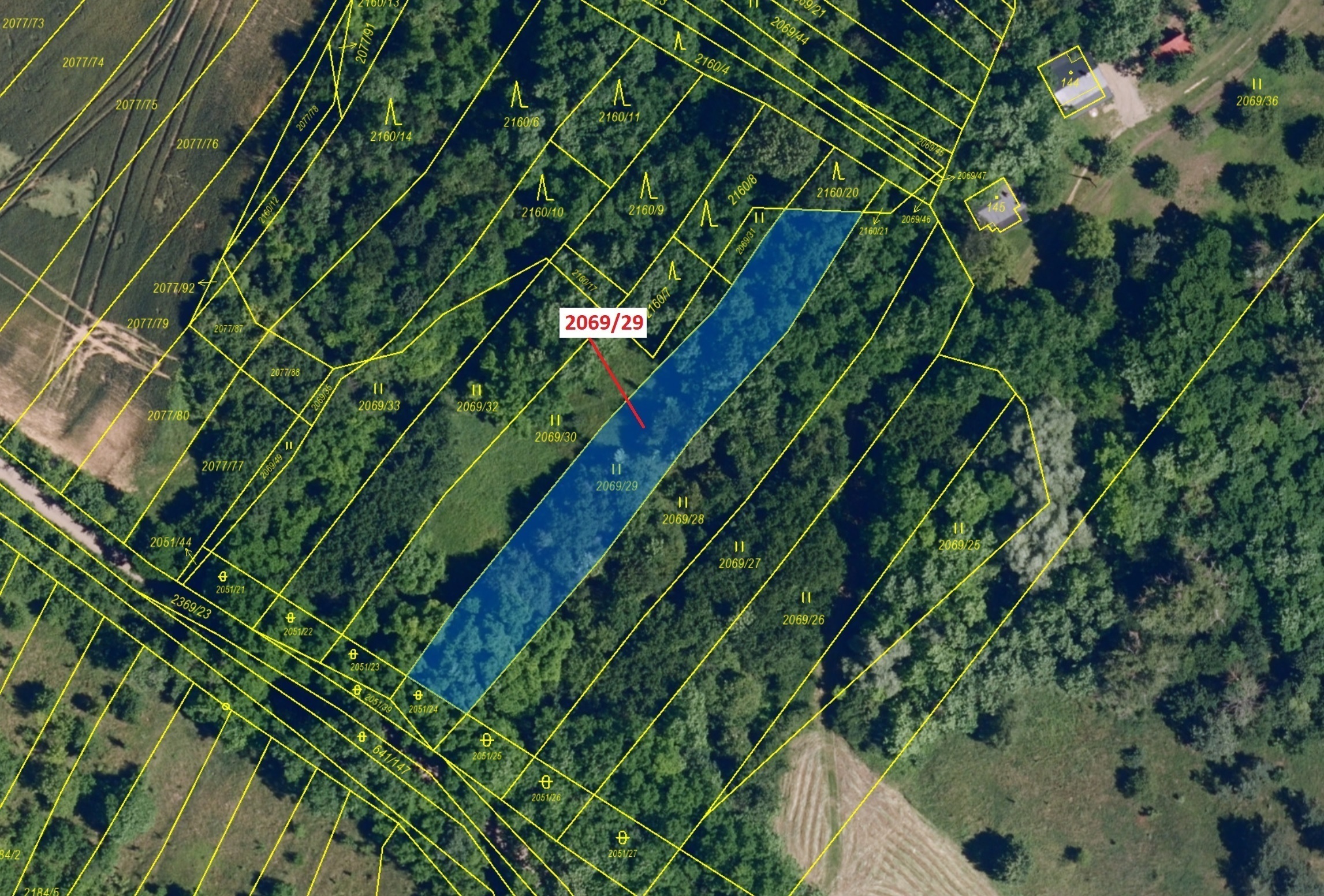 Trvalý travní porost o výměře 1130 m2, podíl 1/1, katastrální území Budkovice, obec Ivančice, obec s