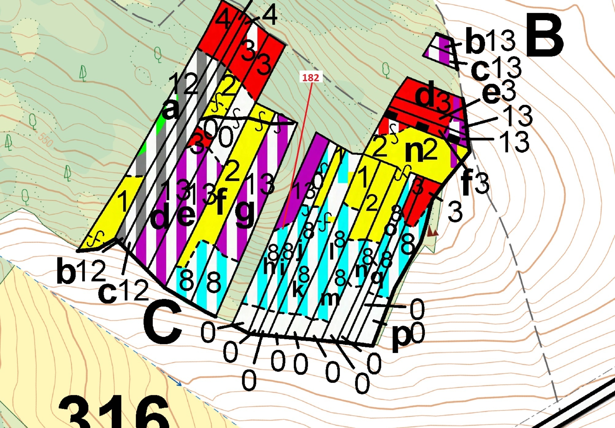 Lesní pozemek o výměře 2665 m2, podíl 1/1, katastrální území Klučov, obec Klučov, obec s rozšířenou 