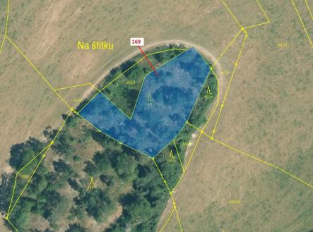 Prodej pozemku, les, 1 917 m²