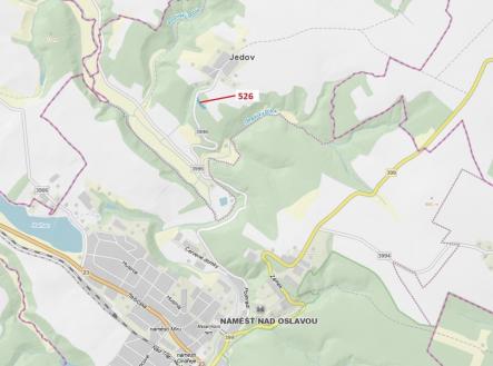 Prodej pozemku, les, 1 796 m²