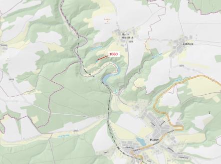 Prodej pozemku, les, 1 462 m²