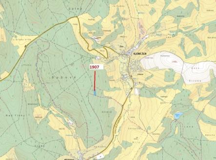 Prodej pozemku, les, 3 147 m²