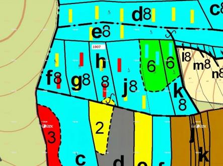 Prodej pozemku, les, 3 147 m²