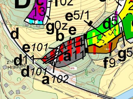 Prodej pozemku, les, 1 287 m²