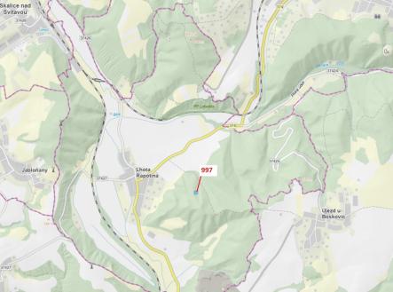 Prodej pozemku, les, 1 938 m²