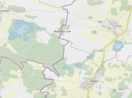 Prodej pozemku, les, 1 083 m²