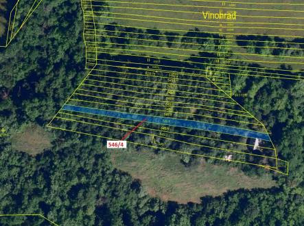 Prodej pozemku, les, 507 m²