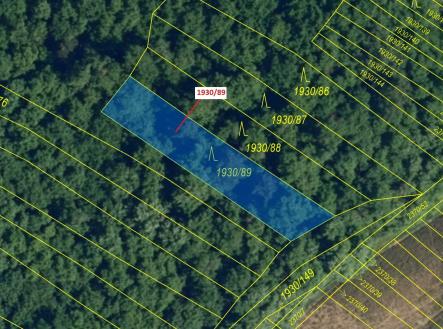 Prodej pozemku, les, 435 m²