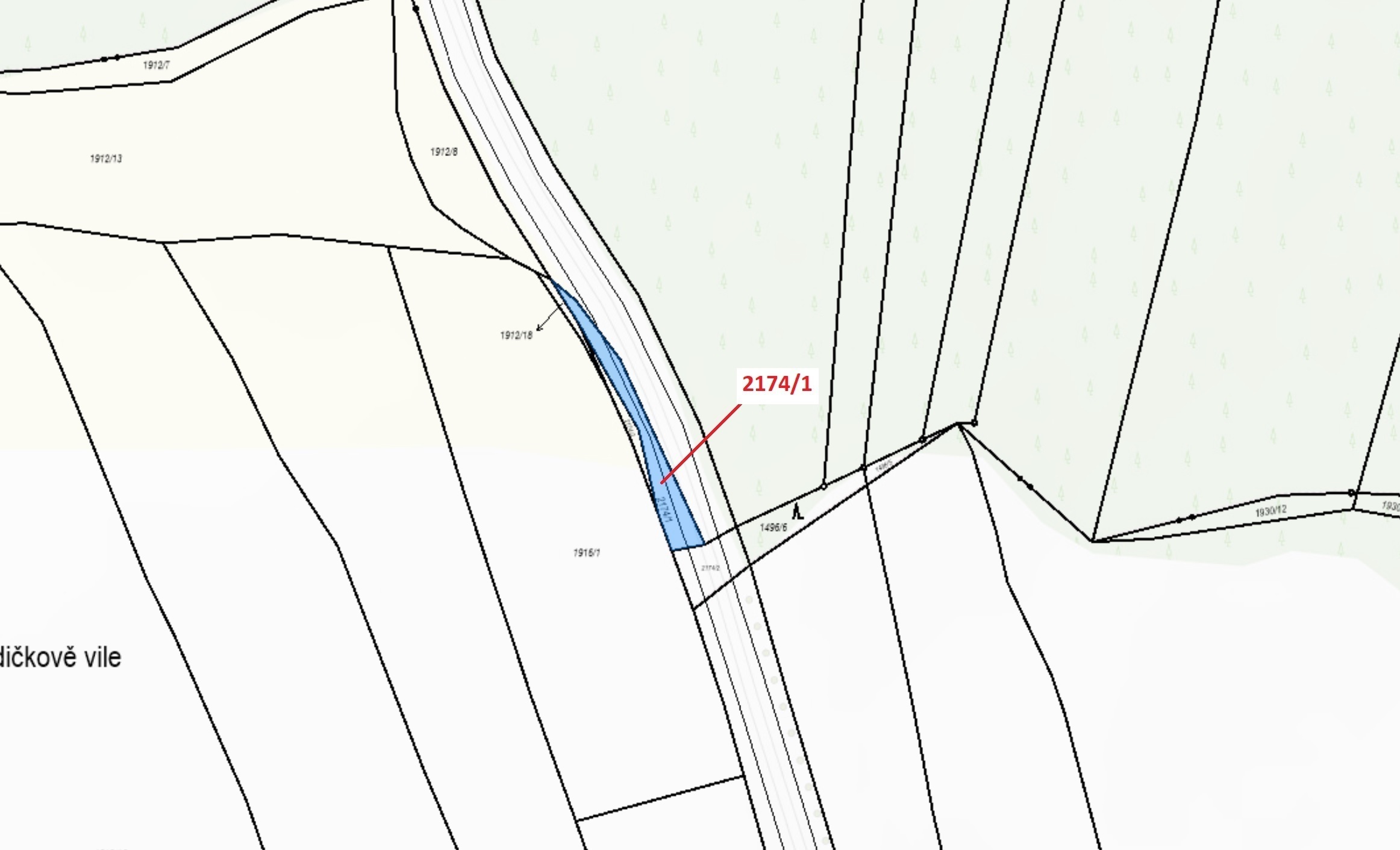Ostatní plocha o výměře 194 m2, podíl 1/1, katastrální území Dolní Stropnice, obec Římov, obec s roz