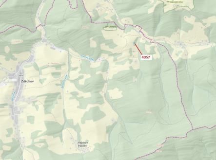 Prodej pozemku, les, 435 m²