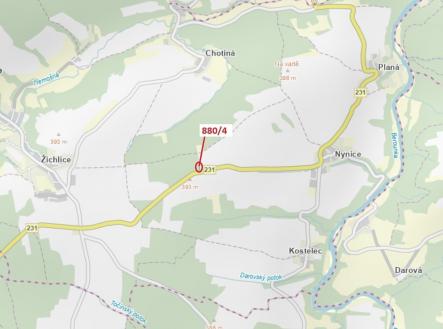 Prodej pozemku, les, 130 m²