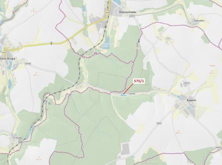 Prodej pozemku, les, 152 m²