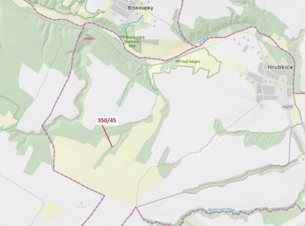 Prodej pozemku, les, 183 m²