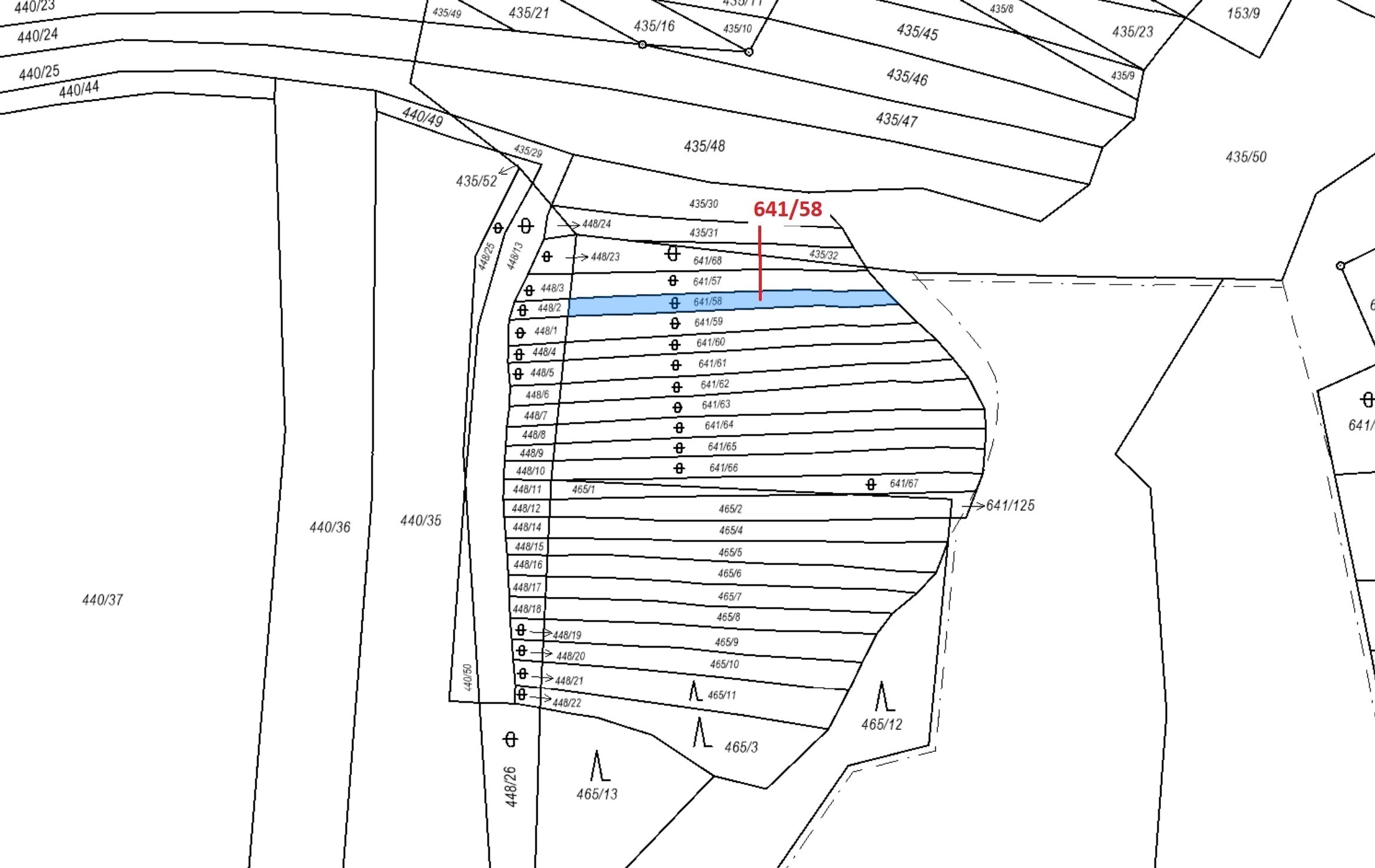Ostatní plocha o výměře 101 m2, podíl 1/1, katastrální území Budkovice, obec Ivančice, obec s rozšíř