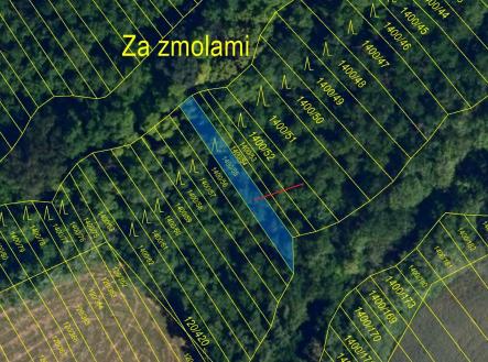 Prodej pozemku, les, 140 m²