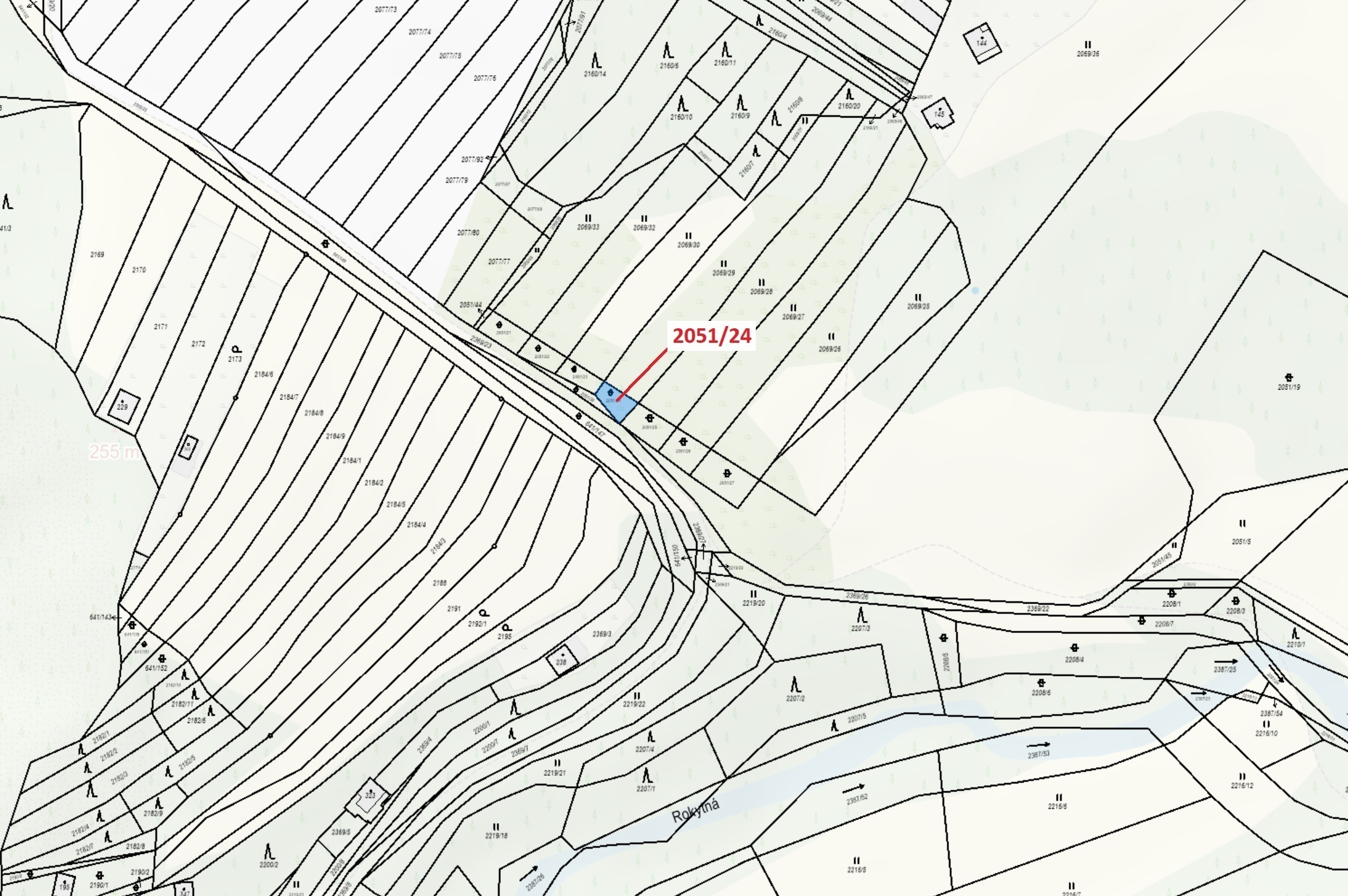 Ostatní plocha o výměře 64 m2, podíl 1/1, katastrální území Budkovice, obec Ivančice, obec s rozšíře
