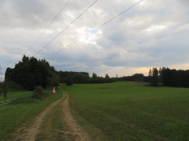 Pozemek o velikosti 11945m2, Počátky