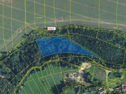 Prodej pozemku, les, 7 264 m²