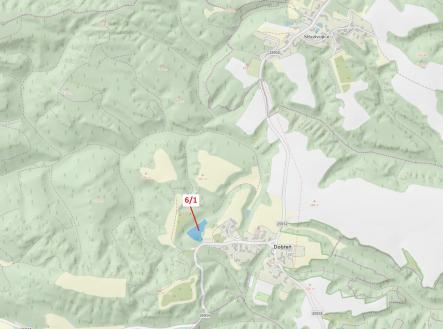 Prodej pozemku, les, 6 871 m²