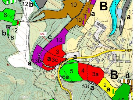 Prodej pozemku, les, 6 871 m²