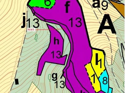 Prodej pozemku, les, 1 158 m²
