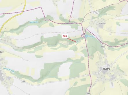 Prodej pozemku, les, 248 m²