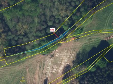 Prodej pozemku, les, 72 m²