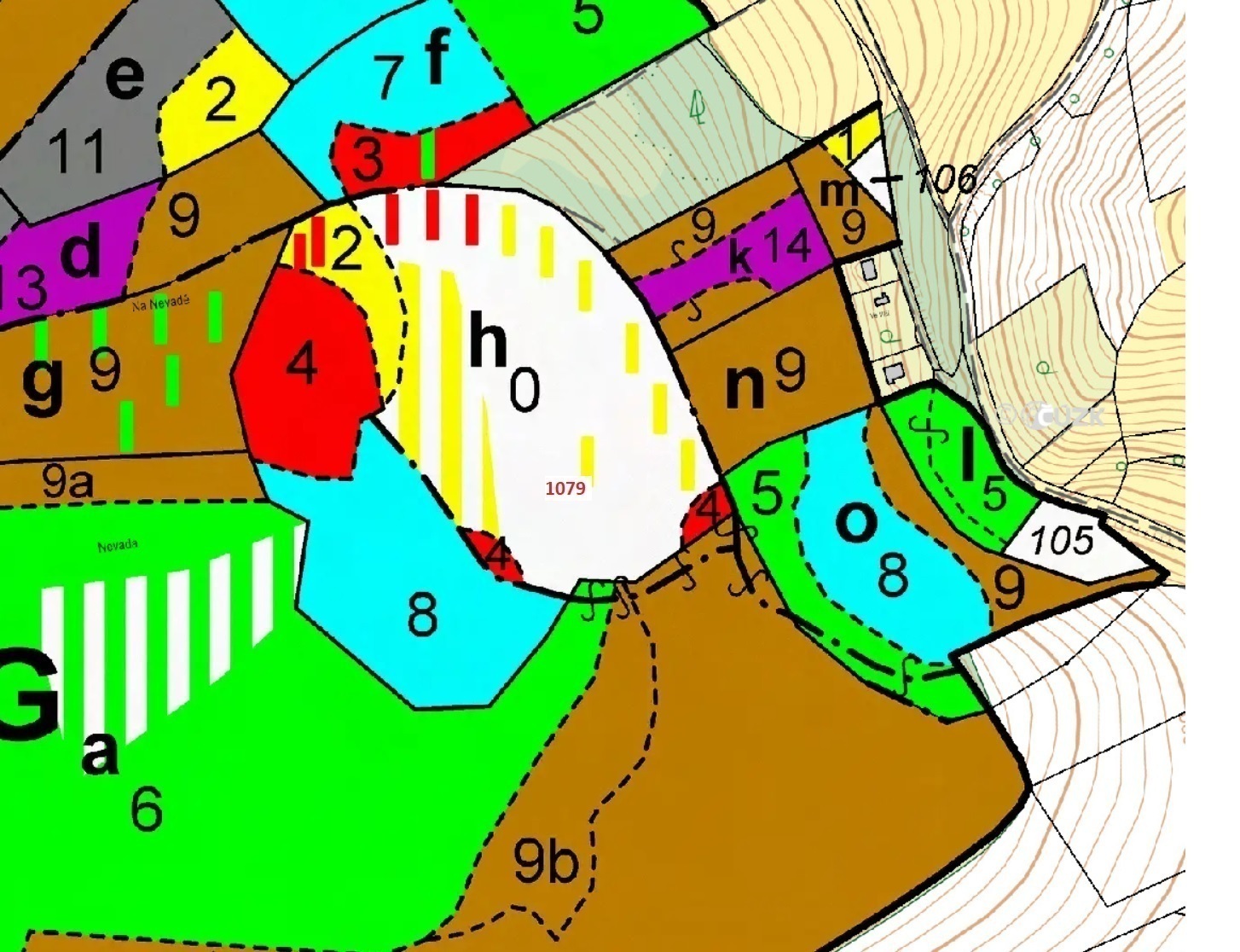 Lesní pozemek o výměře 32 925 m2, podíl 1/1, katastrální území Krámy, obec Nové Dvory, obec s rozšíř