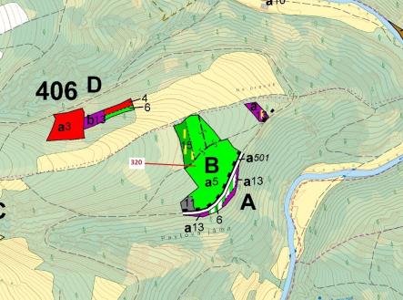 Prodej pozemku, les, 25 896 m²