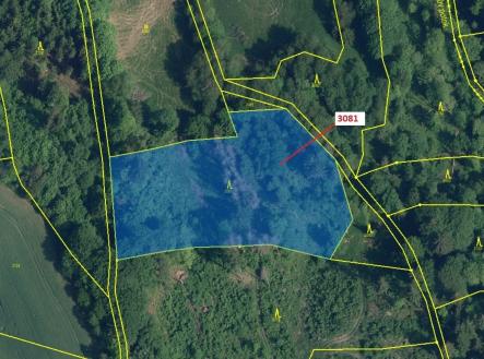 Prodej pozemku, les, 6 213 m²