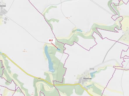 Prodej pozemku, les, 2 344 m²