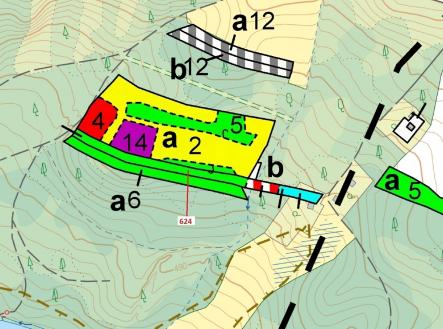 Prodej pozemku, les, 2 895 m²