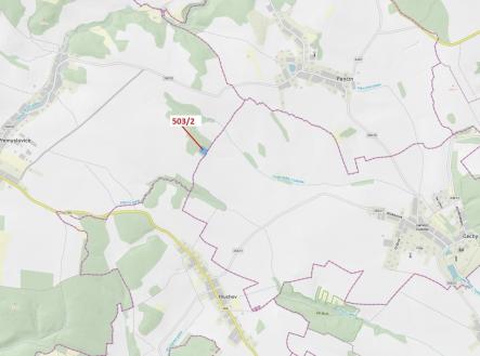 Prodej pozemku, les, 6 942 m²